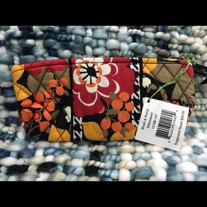 Vera Bradley Brush & Pencil Case in Bittersweet